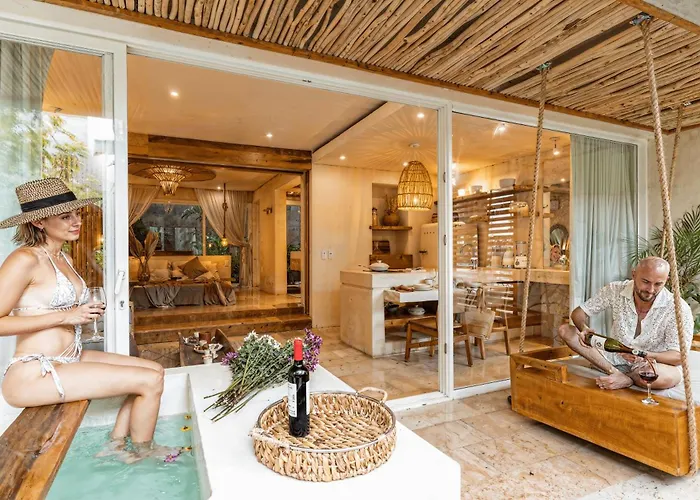 Jungle Chic Tulum - Luxury Stylish Loft W Private Hot Tub And Infinity Pool